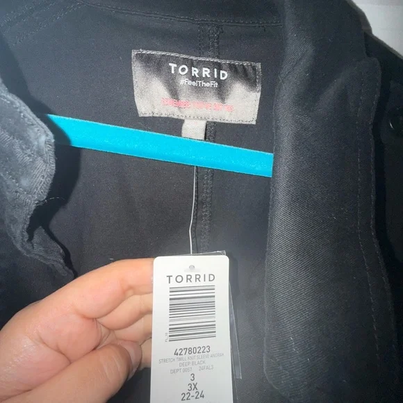 Women’s Torrid Black Jacket - Picture 2 of 3